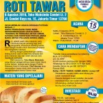Training Usaha Roti Tawar di Condet 6 Agustus 2016