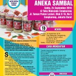 Training Usaha Aneka Sambal di Cengkareng, 24 September 2016