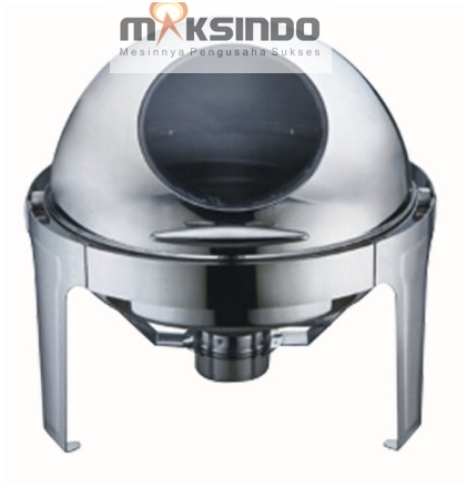 Jual Chafing Dish Bentuk Bulat (Round Roll) 6 Liter di Semarang