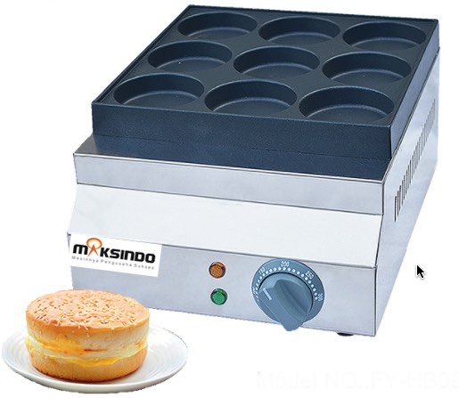 Jual Mesin Burger Telur Serbaguna (Gas- BURG9) di Semarang