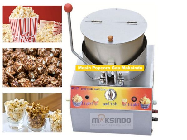 Jual Mesin Popcorn Gas (MKS-POP10) di Semarang
