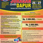 Workshop Jadi Juragan Dapur, 26-27 Agustus 2017