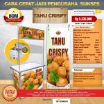 Paket Usaha Tahu Crispy Program BOM
