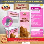 Paket Usaha Waffle Hello Kitty Program BOM