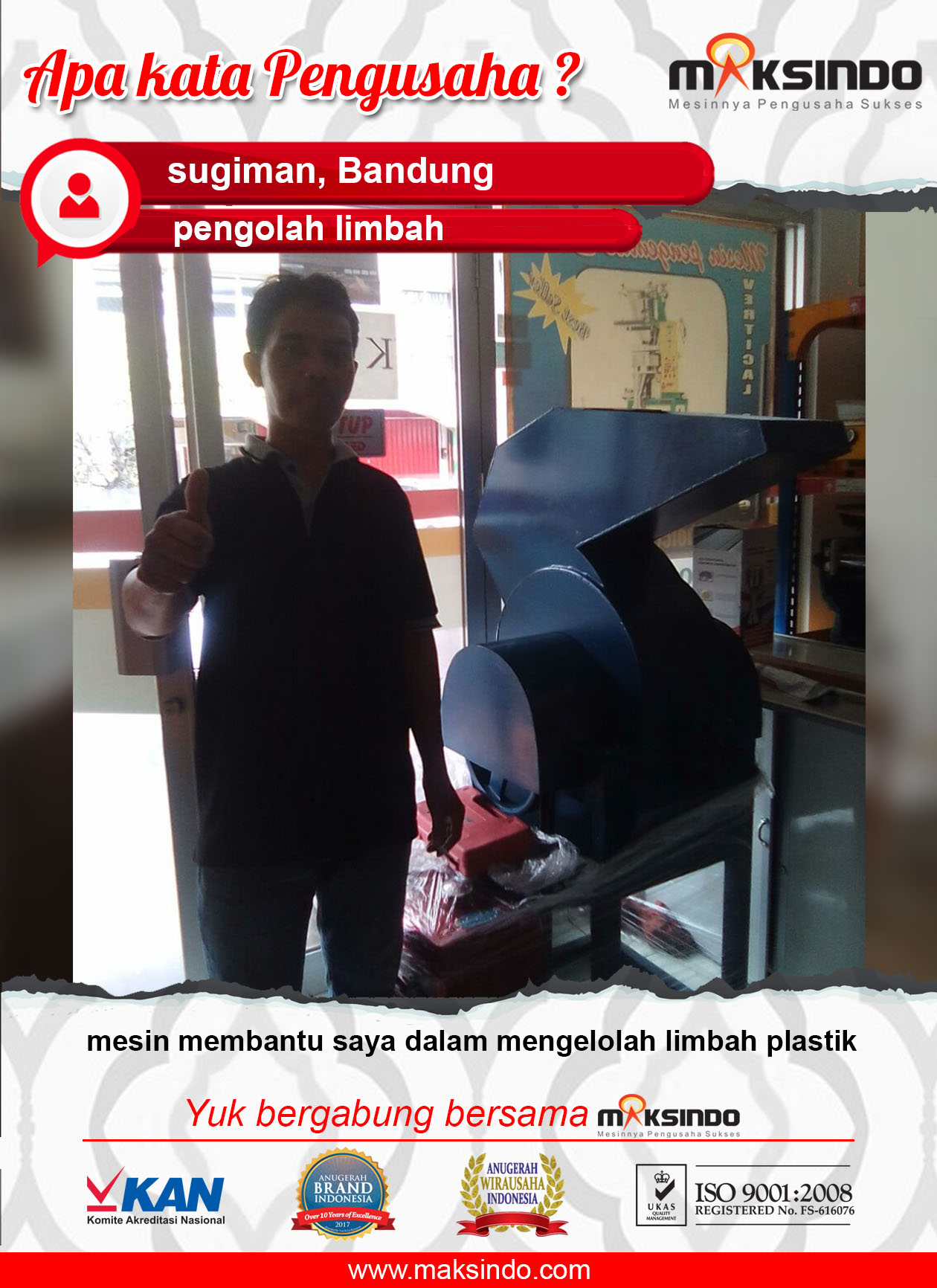 Pengolah Limbah : Mesin Membantu Dalam Mengolah Limbah Plastik