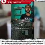 Baby Fish Crisp : Mesin Spiner Bekerja Secara Maksimal
