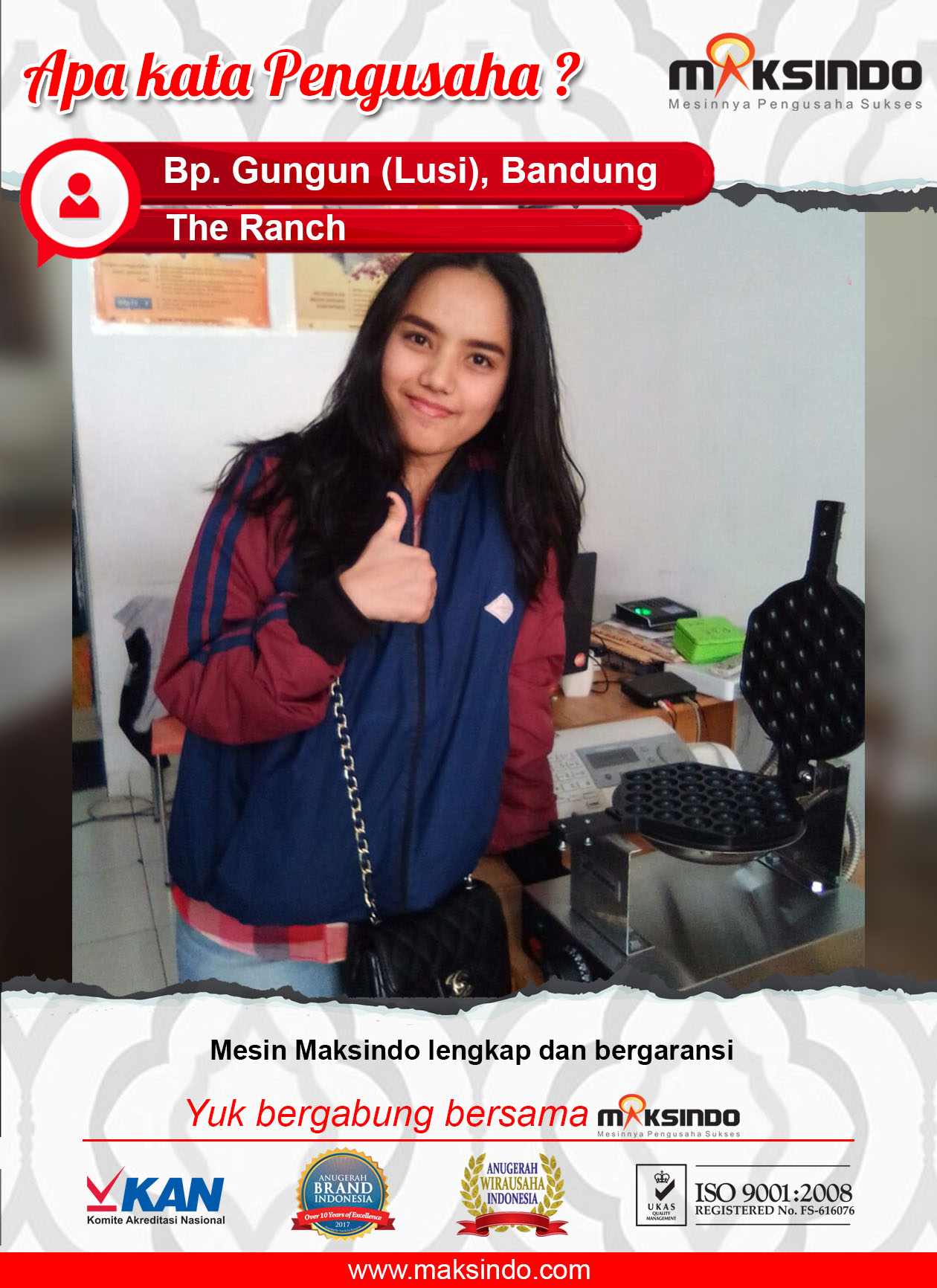 The Ranch : Mesin Maksindo Bergaransi dan Lengkap