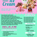Training Usaha Ice Cream Dan Topping, 14 April 2018