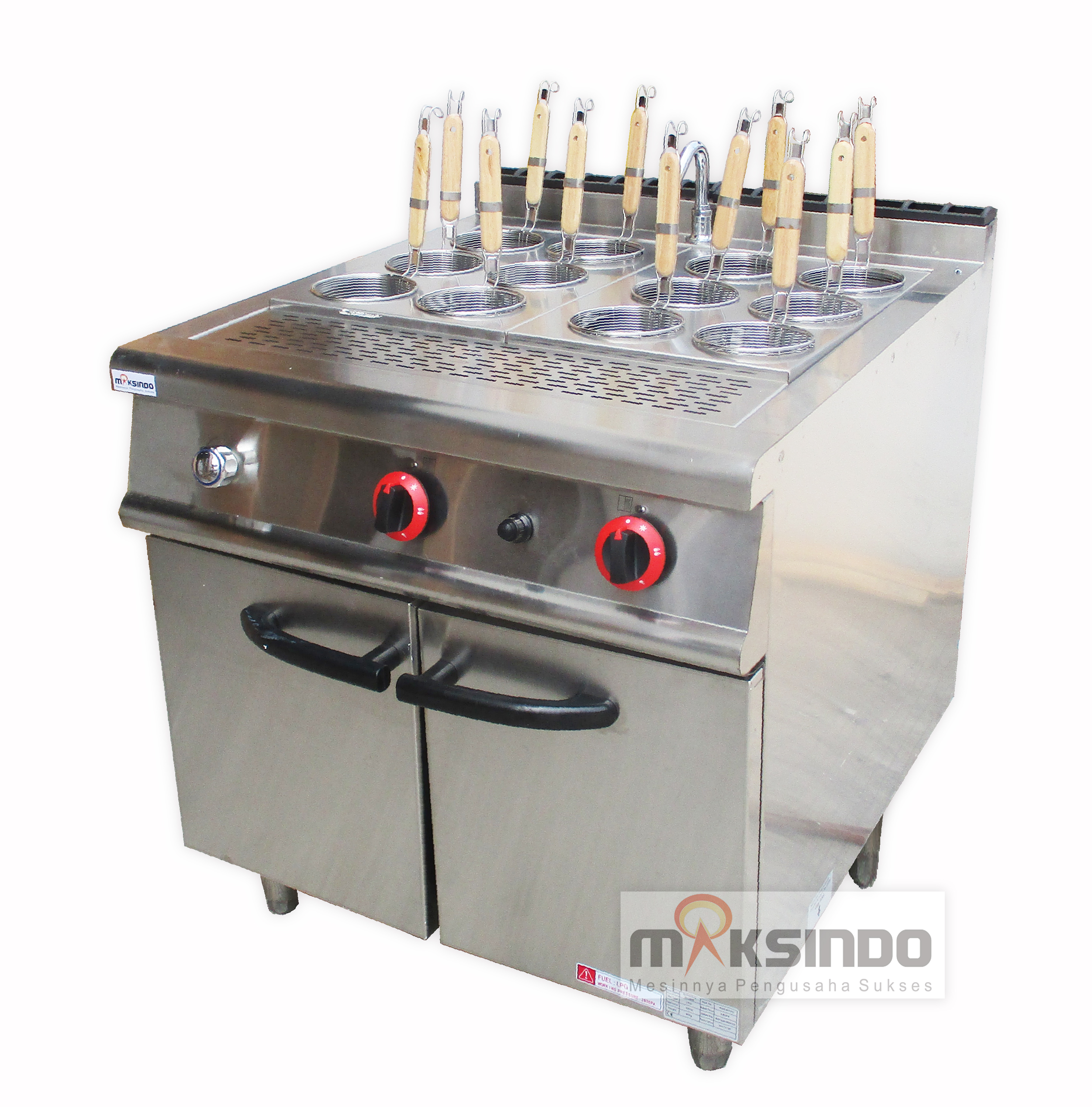 Jual Gas Pasta Cooker With Cabinet MKS-901PC di Semarang