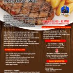 Training Usaha Kreasi Olahan Steak,Sabtu 25 Agustus 2018