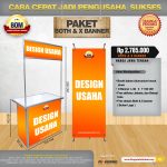Paket Both Dan X Banner BOM