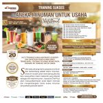 Training Sukses Aneka Minuman Untuk Usaha Sabtu, 04 July 2020