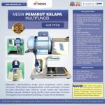 Jual Mesin Pemarut Kelapa Multifungsi AGR-PRT30 di Semarang