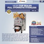 Jual Mesin Cup Sealer Full Otomatis Stainless (CPS-12A) di Semarang