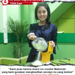 Kedai Bugo : Usaha Saya Lancar Dengan Mesin Ice Crusher Maksindo