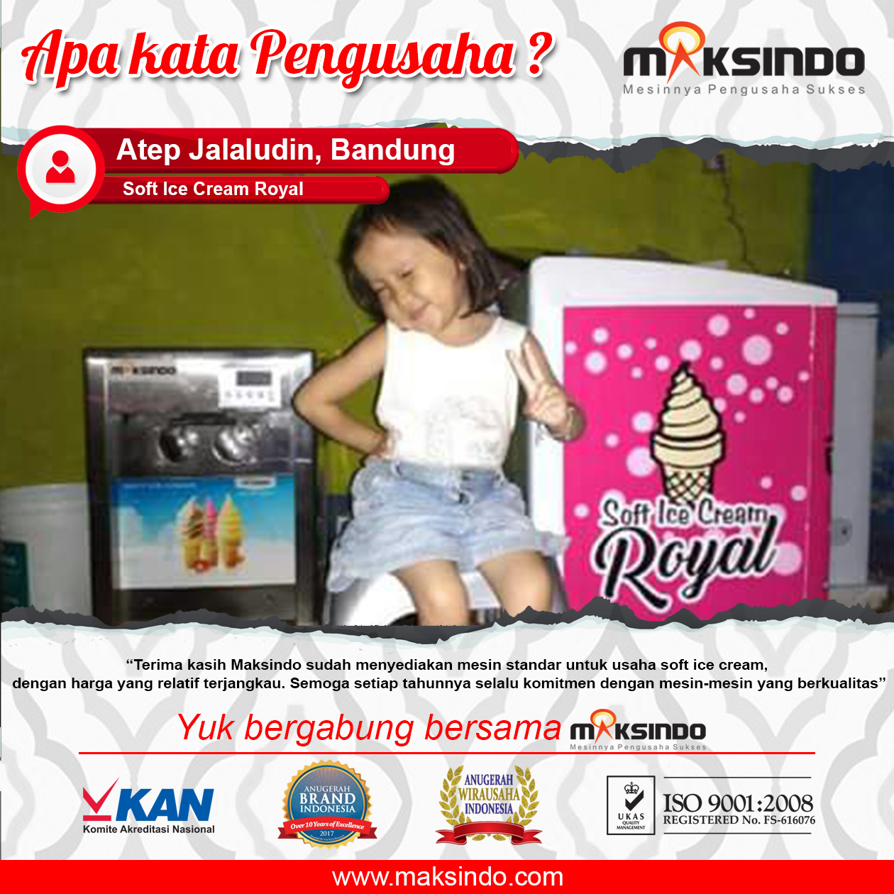 Soft Ice Cream Royal : Harga Mesin Terjangkau Hasil Memuaskan Mesin Soft Ice Cream Maksindo
