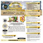 Training Sukses Aneka Minuman Untuk Usaha, Sabtu 19 Oktober 2019